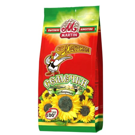 Hạt hướng dương Martin rang muối 100g (Nga)