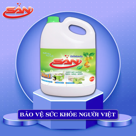 Nước lau sàn thảo dược 3 trong 1