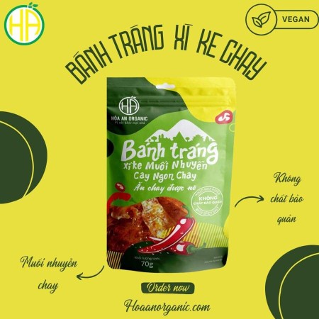 Bánh tráng xì ke chay