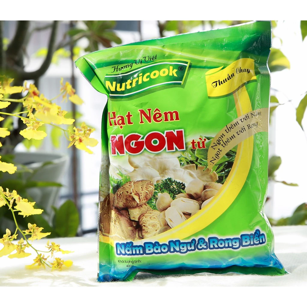 Hạt niêm nấm rong biển 800g